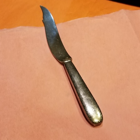 Tiffany & Co. Dining Tiffany Fish Knife Wss Blade Feather Edge Notch Poshmark